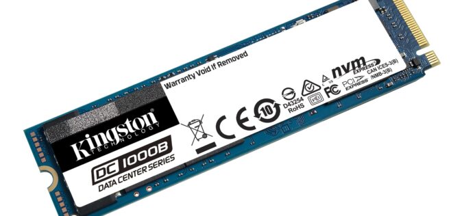 Kingston DC1000B, nuevo SSD NMVe empresarial para centros de datos