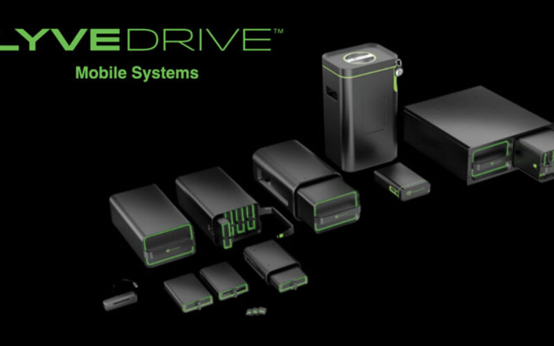 El sistema móvil Lyve Drive™  de Seagate activa la esfera de datos en CES 2020