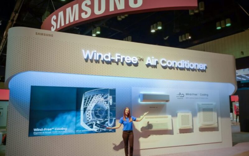 Samsung exhibió una gama completa de aires acondicionados Wind-Free™ en la AHR Expo 2020
