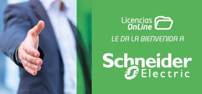 Licencias OnLine comercializa Schneider en Argentina, Paraguay y Uruguay