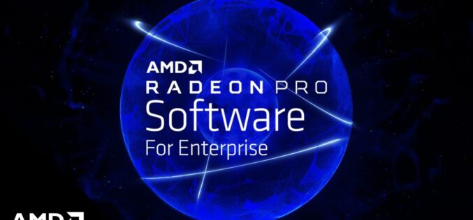 El más reciente driver de AMD Radeon Pro Enterprise incrementa el rendimiento y la eficiencia energética