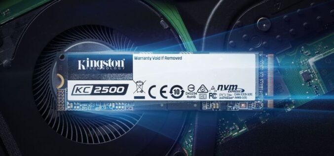 Kingston lanza la nueva generación de la unidad SSD NVMe PCIe KC2500