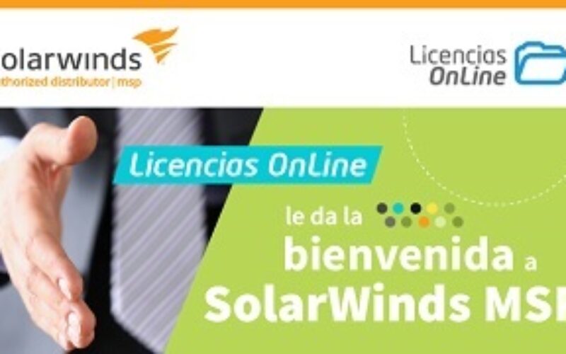 Licencias OnLine distribuirá los productos de SolarWinds MSP en América Latina