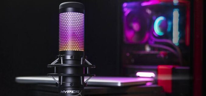HyperX lanza micrófono QuadCast S USB con efectos de iluminación RGB dinámica y ajustes personalizables