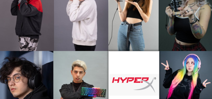 Los influencers de HyperX comparten sus experiencias con los productos de la marca