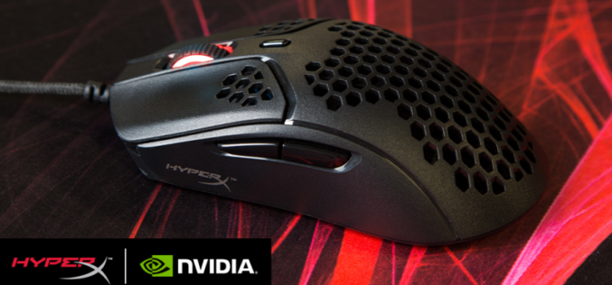 El mouse HyperX Pulsefire Haste es compatible con NVIDIA Reflex