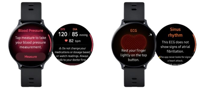 Actualizan funciones de personalización y salud para los Galaxy Watch