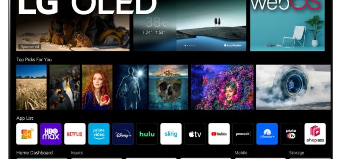 LG trae más contenido estelar de terceros a televisores inteligentes impulsados por WEBOS