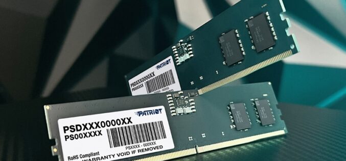Patriot presenta las memorias RAM DDR5 Signature