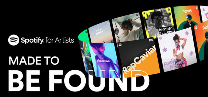 Spotify para Artistas lanza un nuevo micrositio Made to be Found 