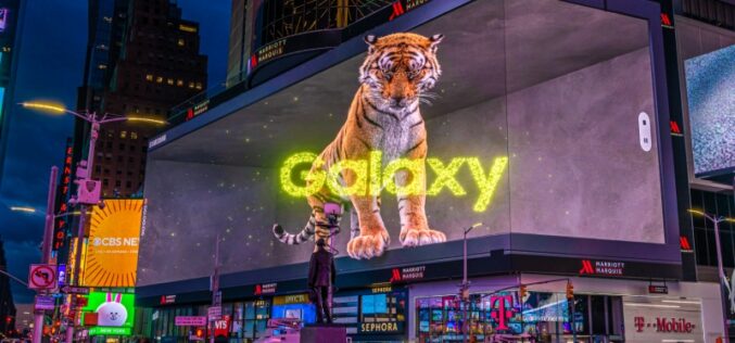 Samsung ilumina ciudades de todo el mundo en preparación para el Unpacked 2022  