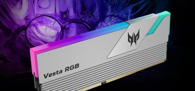 BIWIN presenta la memoria DDR4 Predator Vesta RGB de Acer