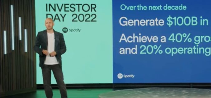 Spotify ha celebrado “Investor Day 2022”
