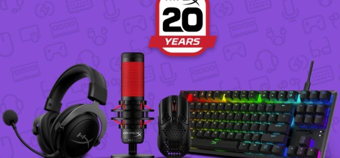 HyperX celebra 20 años en gaming