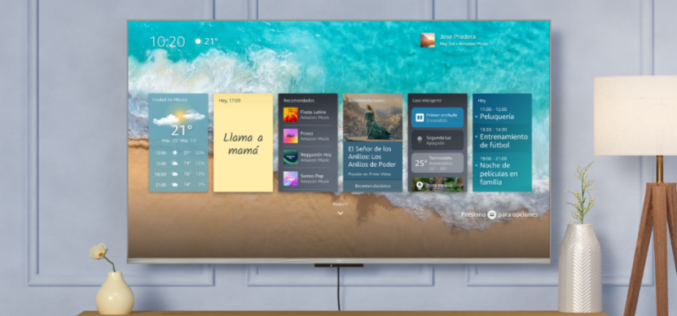 Controla tu hogar inteligente desde tu Fire TV Omni QLED