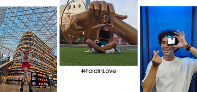 #FoldinLove:  el amor por los plegables se apodera de las redes sociales