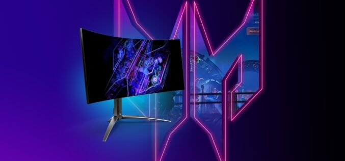 Acer presenta monitores OLED y MiniLED curvos para jugadores ávidos