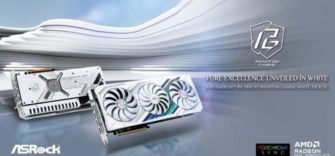 ASRock lanza su placa de video Radeon RX 7900 XT Phantom Gaming White 20 GB OC