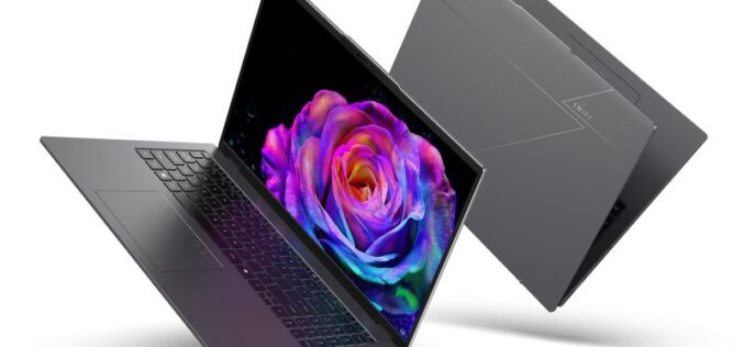 Las nuevas laptops Acer Swift Go y Aspire Vero 16 incorporan procesadores Intel Core Ultra Serie 200H y diseños sostenibles