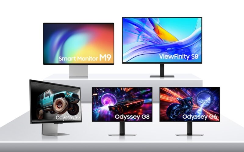 Samsung revela sus nuevos monitores 2025con capacidades de IA en el evento CES de Las Vegas